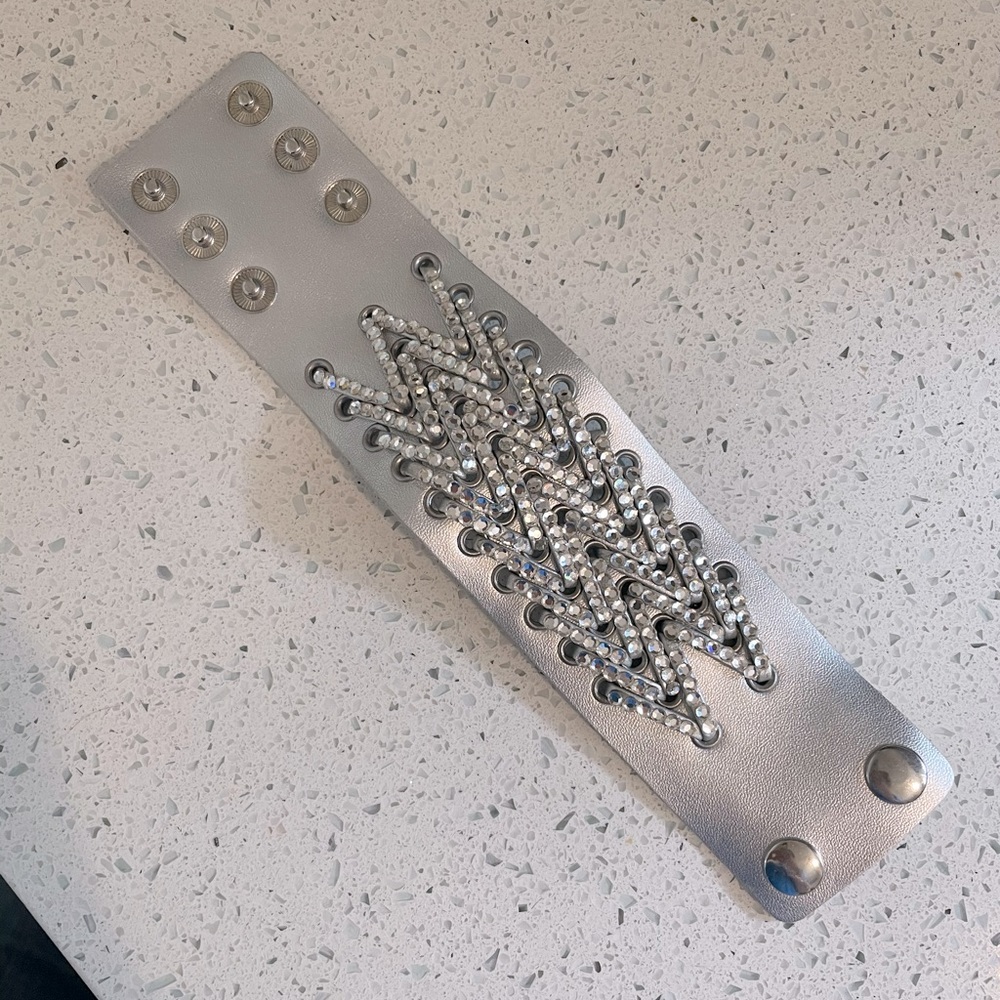 Rhinestone cuff